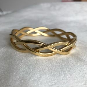 14K gold and resin “MILOR” bangle